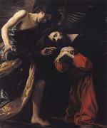 CRESPI, Giovanni Battista THE agony of Christ oil painting artist